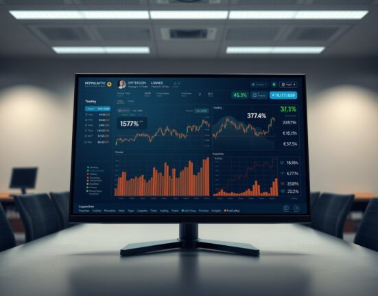 Hyperliquid decentralized exchange interface showing perpetual futures trading data and market analytics.