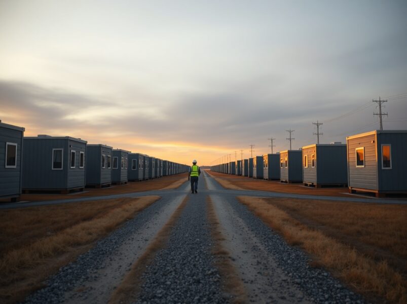 AI Man Camps: Controversial ICE Facility Owner Targets Lucrative Data Center Boom