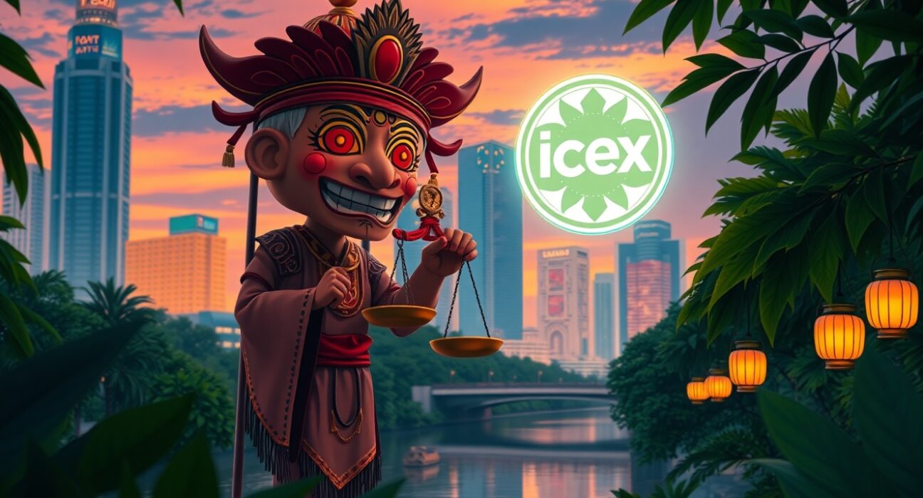 ICEx becomes Indonesia's second OJK-licensed cryptocurrency exchange, symbolizing regulated digital finance growth.