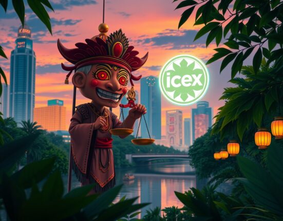 ICEx becomes Indonesia's second OJK-licensed cryptocurrency exchange, symbolizing regulated digital finance growth.