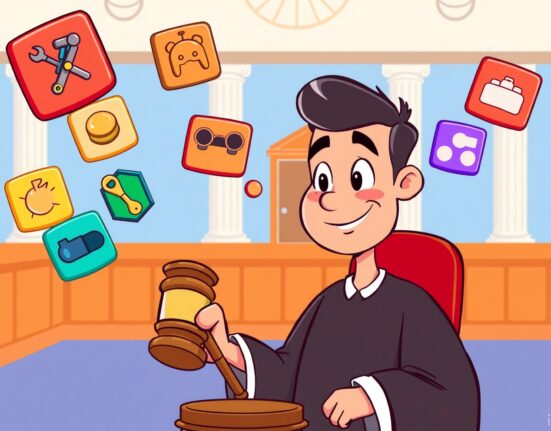 Cartoon illustration explaining why many ICOs are not securities, showing regulatory distinction between utility and security tokens.