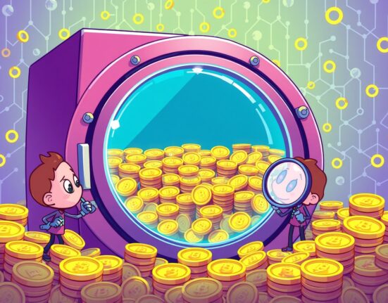 Minimal illicit transactions in cryptocurrency exchanges shown through transparent vault visualization