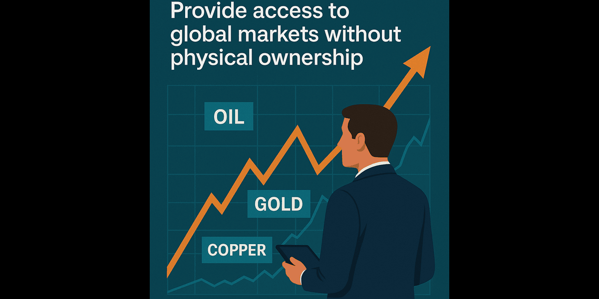 How CFDs on Commodities Provide Access to Global Markets Without Physical Ownership