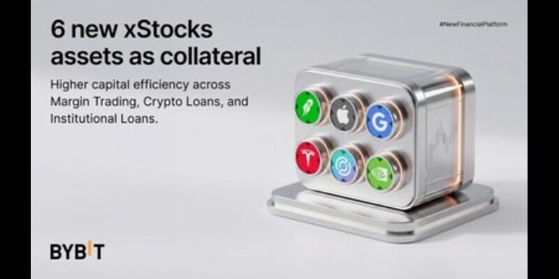 Bybit Adds Six xStock Assets as Collateral Across Margin Trading