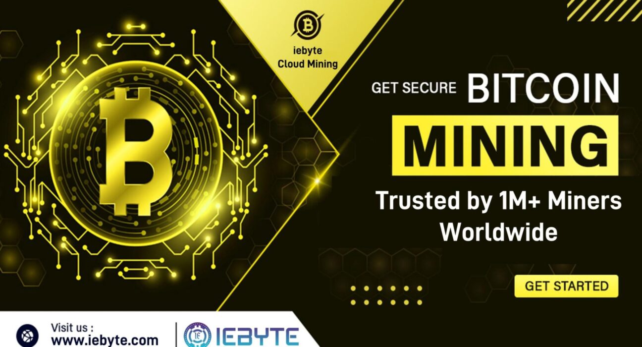 IeByte Cloud Mining Helps Investors Earn Passive Bitcoin Income Without Hardware Costs