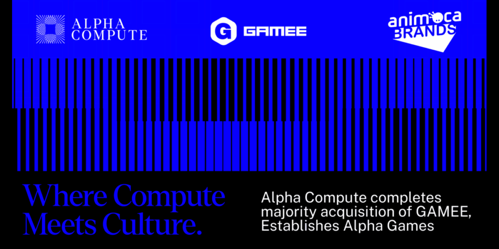 ALPHA COMPUTE CORP COMPLETES MAJORITY ACQUISITION OF GAMEE