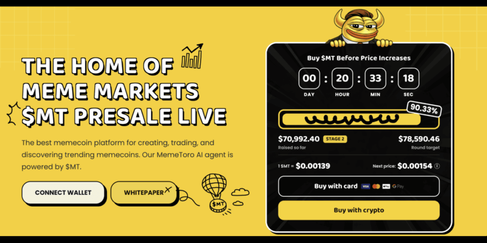 Binance BNB Top Memecoins 2026: Why Traders Are Picking MemeToro $MT Over BROCCOLI, FLOKI and BOB