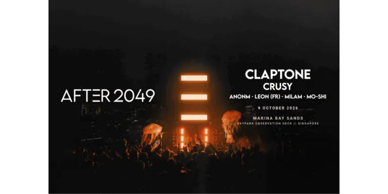 AFTER 2049 Confirms Headliners Claptone and Crusy for Singapore Grand Prix Weekend Kickoff