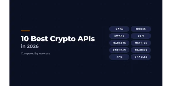 10 Best Crypto APIs in 2026, Compared by Use Case