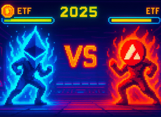 Ethereum vs Avalanche — How ETF Momentum Is Shaping Layer 1 Market Leadership Heading Into 2025