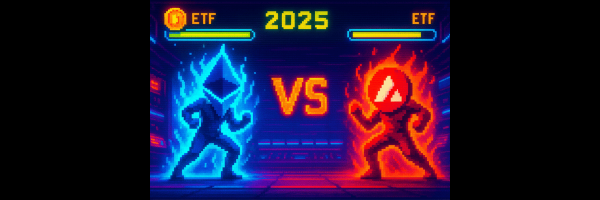 Ethereum vs Avalanche — How ETF Momentum Is Shaping Layer 1 Market Leadership Heading Into 2025