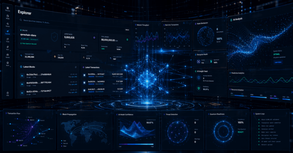 QoreChain Ships NIST Post-Quantum Cryptography and AI-Native Consensus in Production Testnet, Addressing Harvest Now Decrypt Later Risk Across 25 Connected Layer-1 Networks