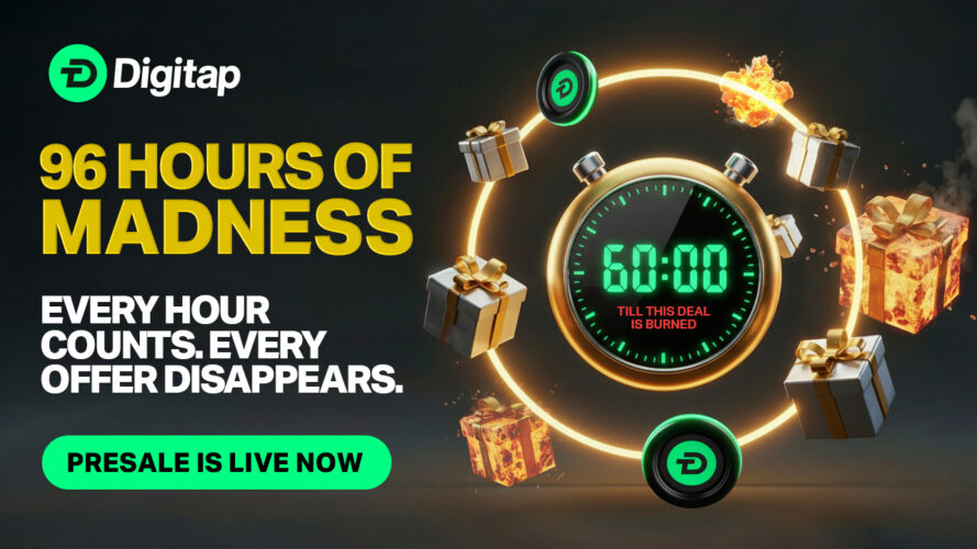 Digitap’s Utility Puts It High On Crypto To Buy Now Lists