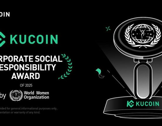 KuCoin Receives the UNWWO "2025 Corporate Social Responsibility Award"