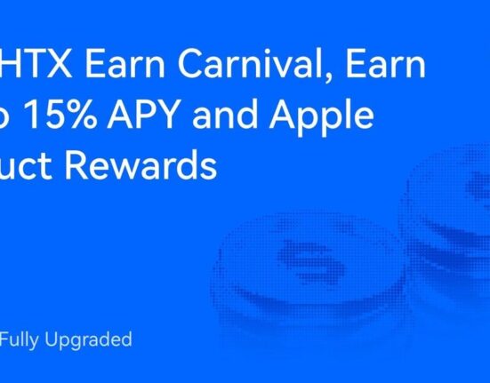HTX Earn Fully Upgraded: Join HTX Earn Carnival, Earn Up to 15% APY and Apple Product Rewards