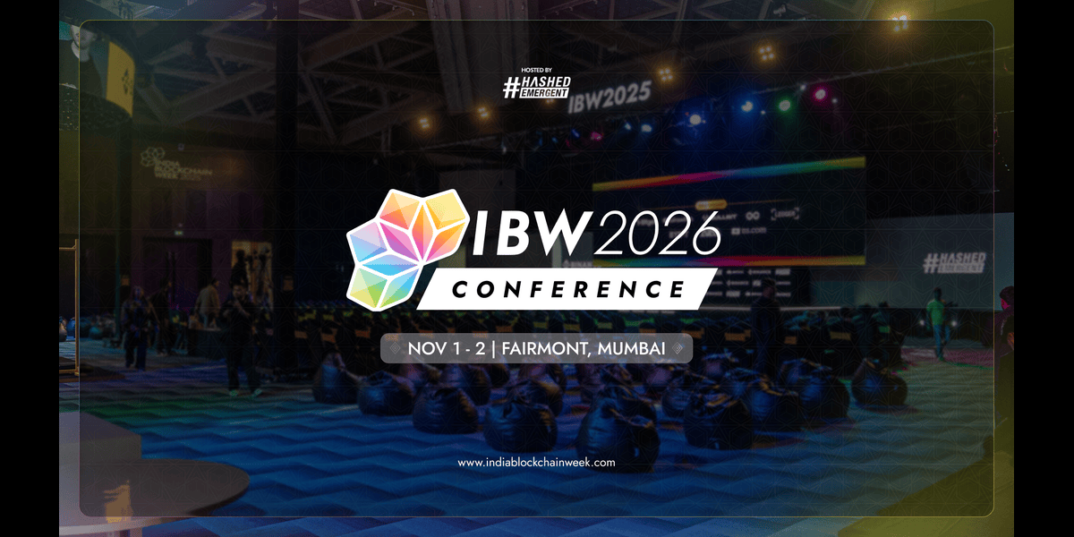 India Blockchain Week Conference 2026 Heads to Mumbai, Launches Institutional Forum