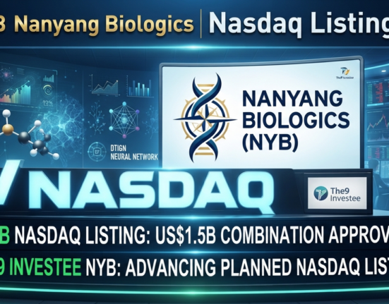 The9 Investee Nanyang Biologics (NYB) Advancing Planned Nasdaq Listing for the US$1.5 Billion Business Combination