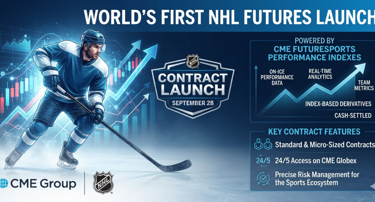 CME Group to Launch World's First NHL Futures Based on CME FutureSports Performance Indexes on September 28