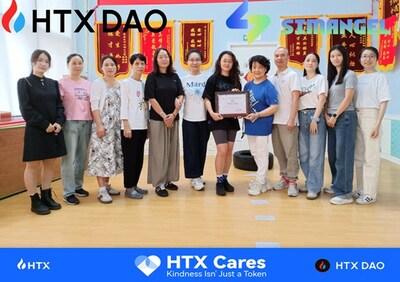 HTX Commits to Fulfilling Global Corporate Responsibility: Building a Charity Chain to Deliver Love and Care