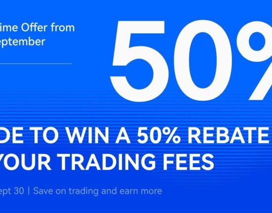 HTX Unveils September Promotion Offering Up to 50% Rebate on Spot Trading Fees
