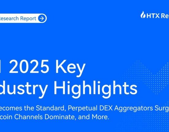 HTX Research: Crypto Industry Flourishes in H1 2025, with TRON and HTX Driving Dual Momentum