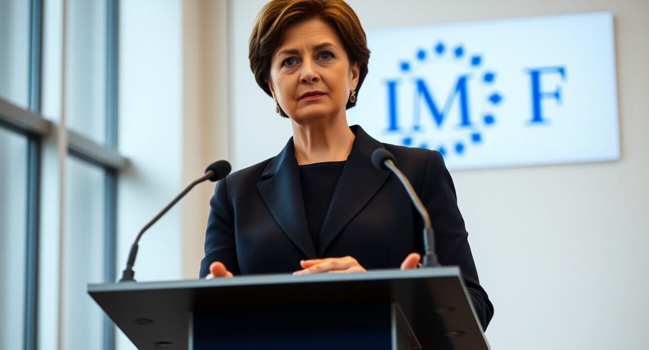 IMF Managing Director Kristalina Georgieva warning about inflation expectations and interest rates