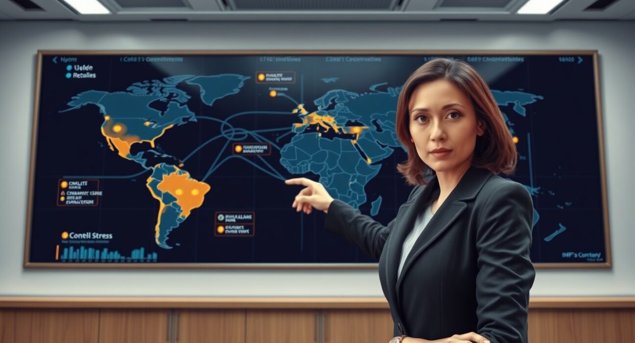 IMF economist presents analysis showing war's impact on global inflation and recession risks