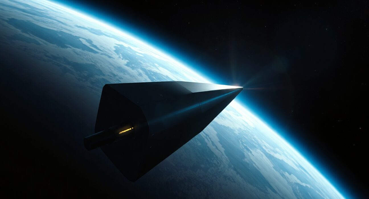 Impulse Space's Mira spacecraft in orbit, representing in-space mobility technology.