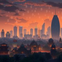 Analysis of India's economic growth challenges and fiscal risks in 2025 according to Societe Generale