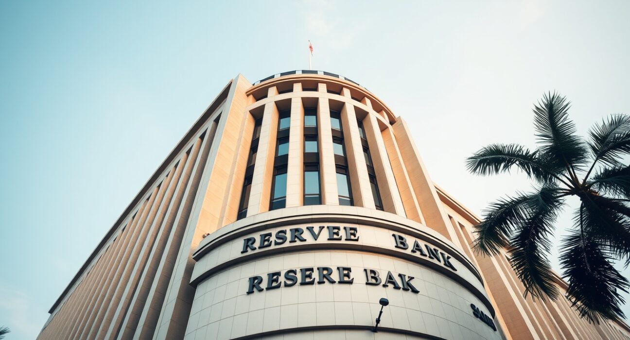 Reserve Bank of India headquarters representing monetary policy decisions on energy inflation