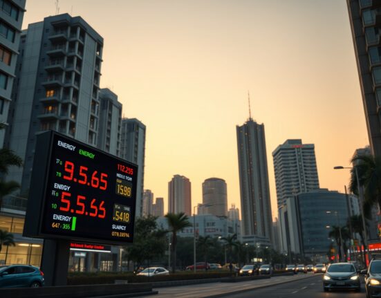 Economic analysis of India's energy price shock showing market impacts and inflation risks