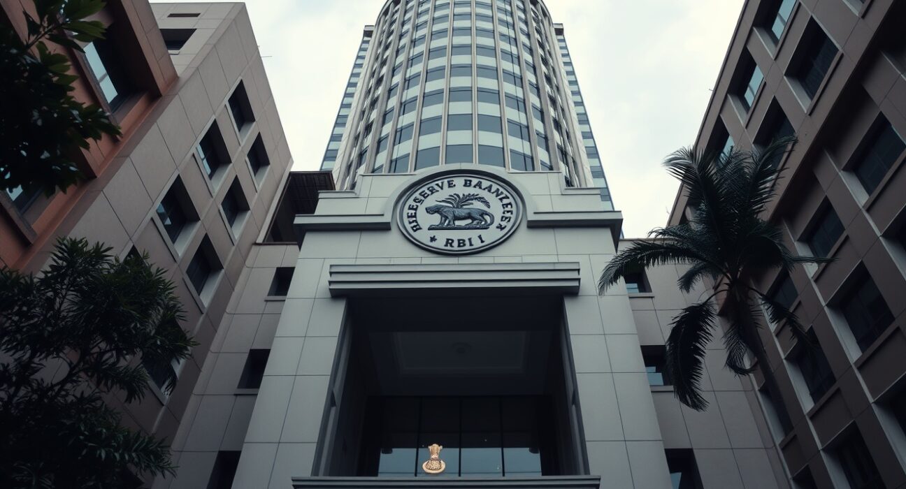 Reserve Bank of India headquarters in Mumbai, symbol of India's forex reserve management