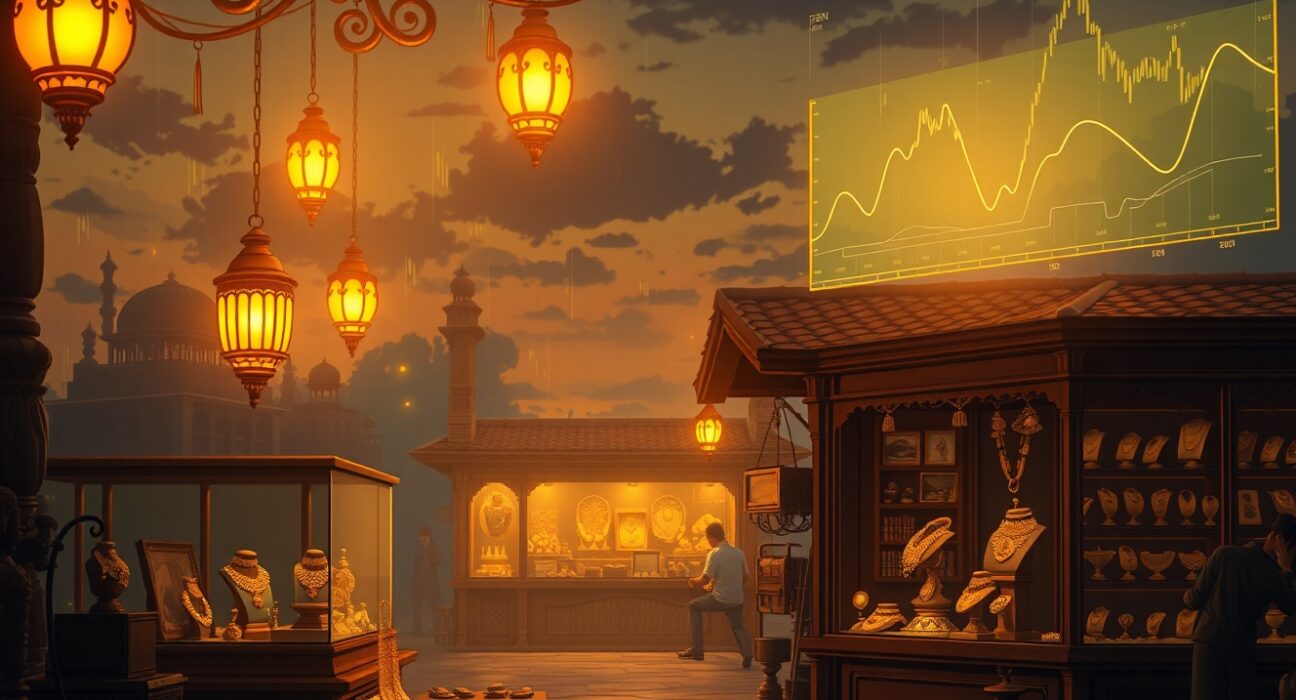 India gold price analysis showing falling market trends with Bitcoin World data insights