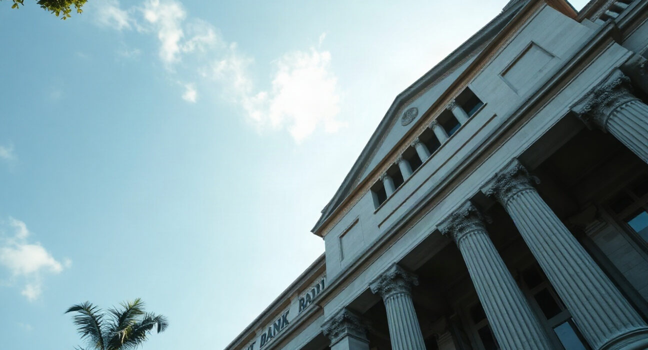 Reserve Bank of India headquarters in Mumbai, symbolizing India's economic growth outlook