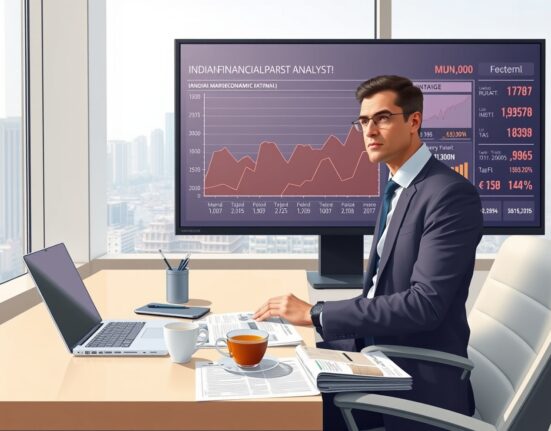 Standard Chartered maintains neutral India IGB view, analyst monitors bond yields and macroeconomic data in Mumbai office.
