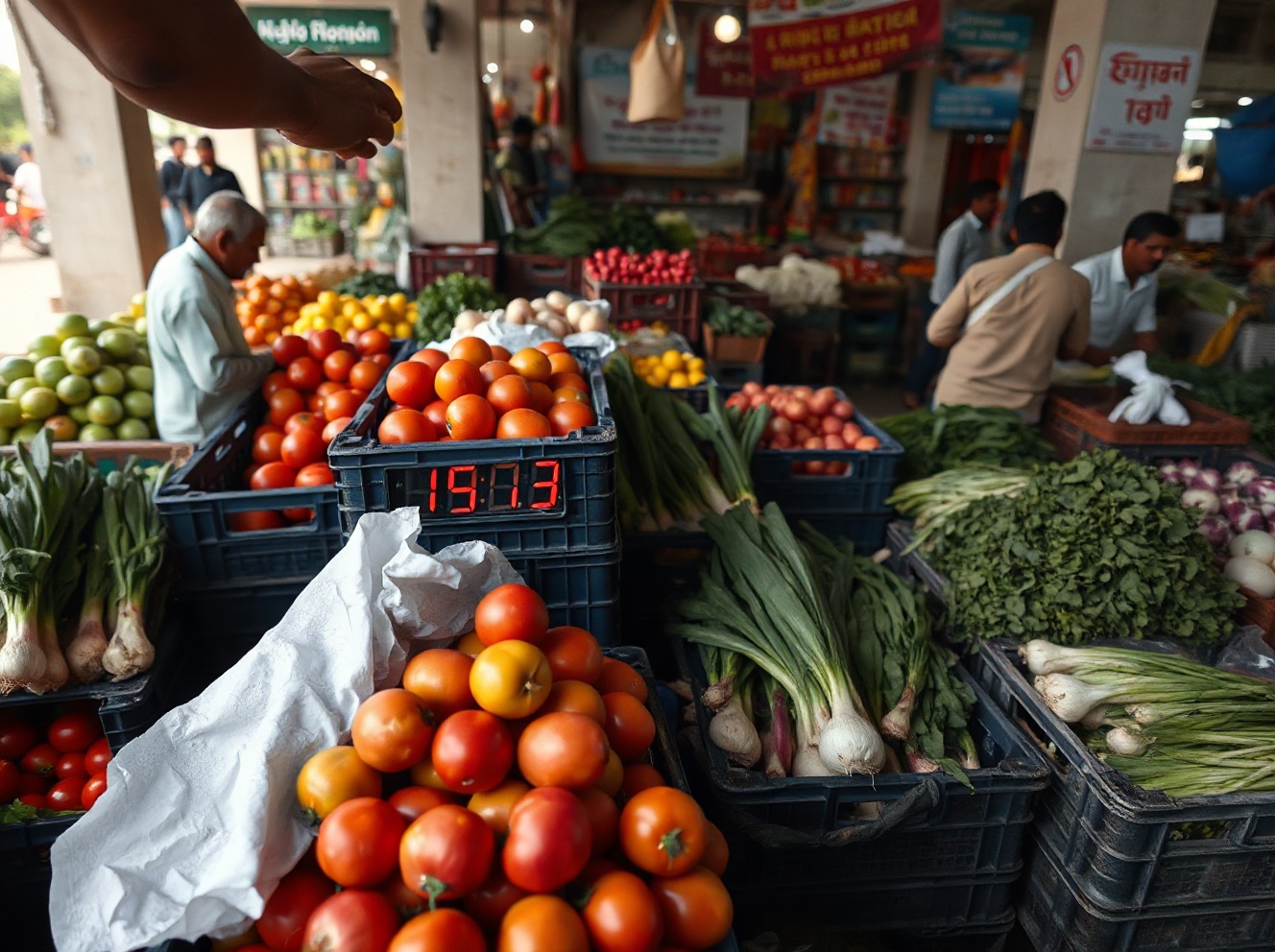 India’s July Inflation Rises to 4.45%, Slightly Below Forecasts