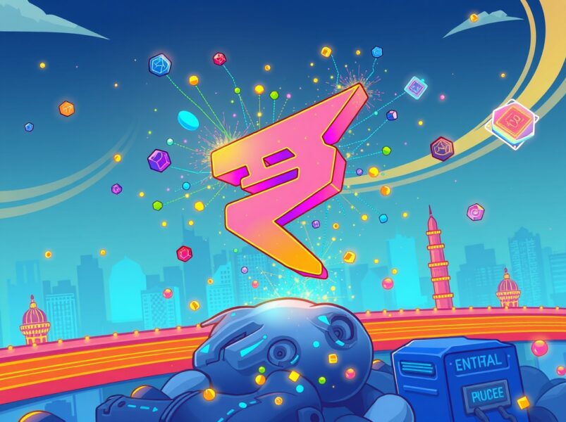 India's revolutionary rupee-linked digital asset transforming traditional currency into blockchain technology