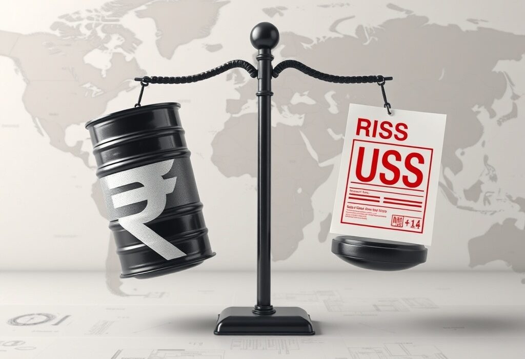 Indian Rupee's Perilous Path: Navigating US Tariffs and Russian Oil Sanctions