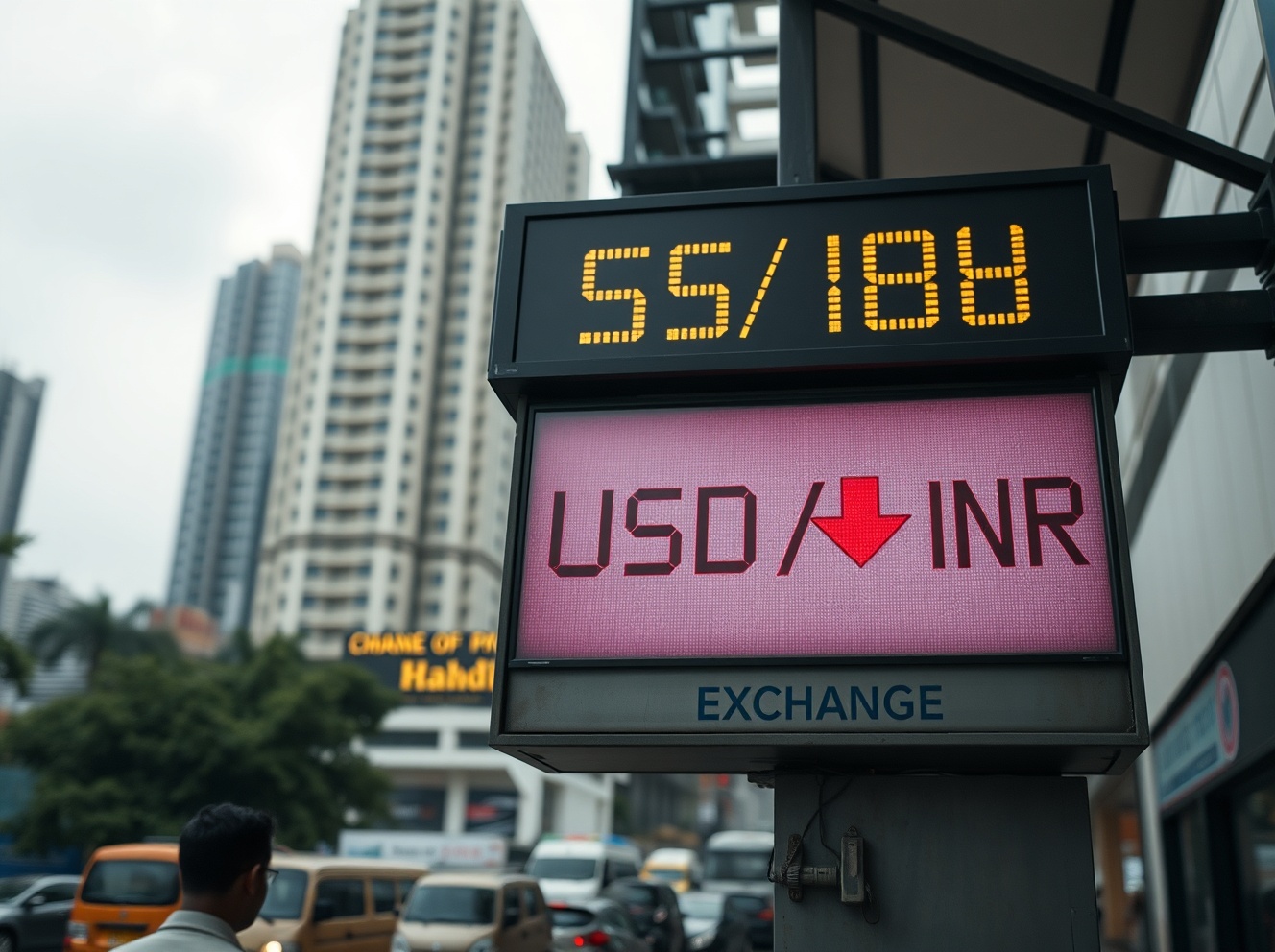 Indian Rupee Slips Further as Crude Oil Rally Intensifies