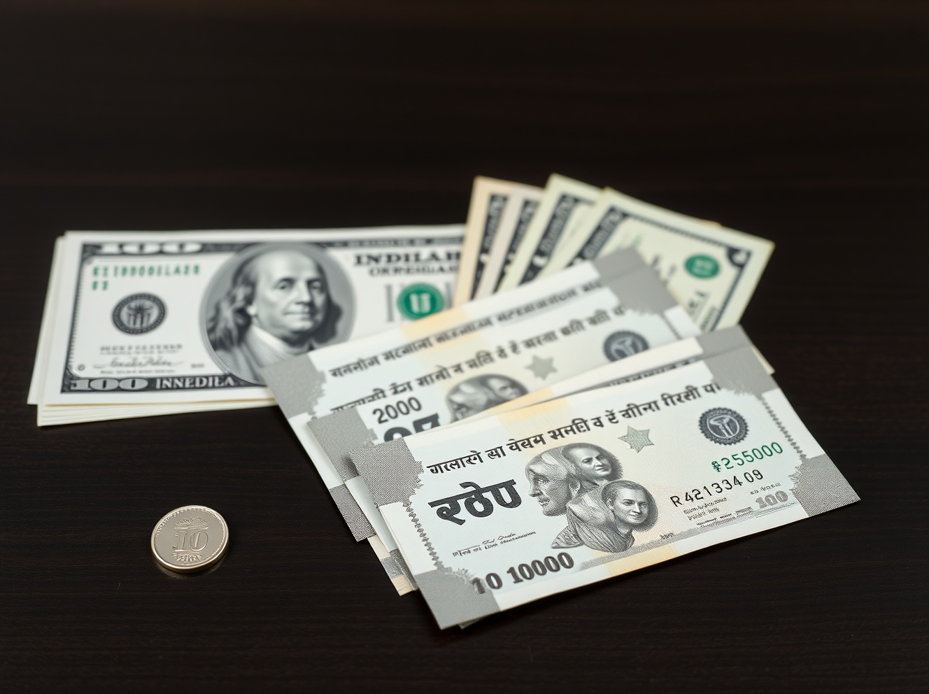 Indian Rupee Gains Capped by RBI Policy and Trade Risks: Societe Generale