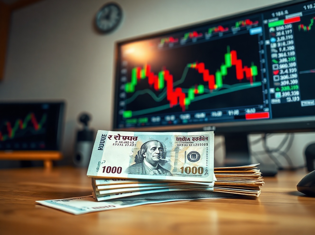 Indian Rupee Gains Ground on FCNR-B Inflows and Exporter Dollar Sales