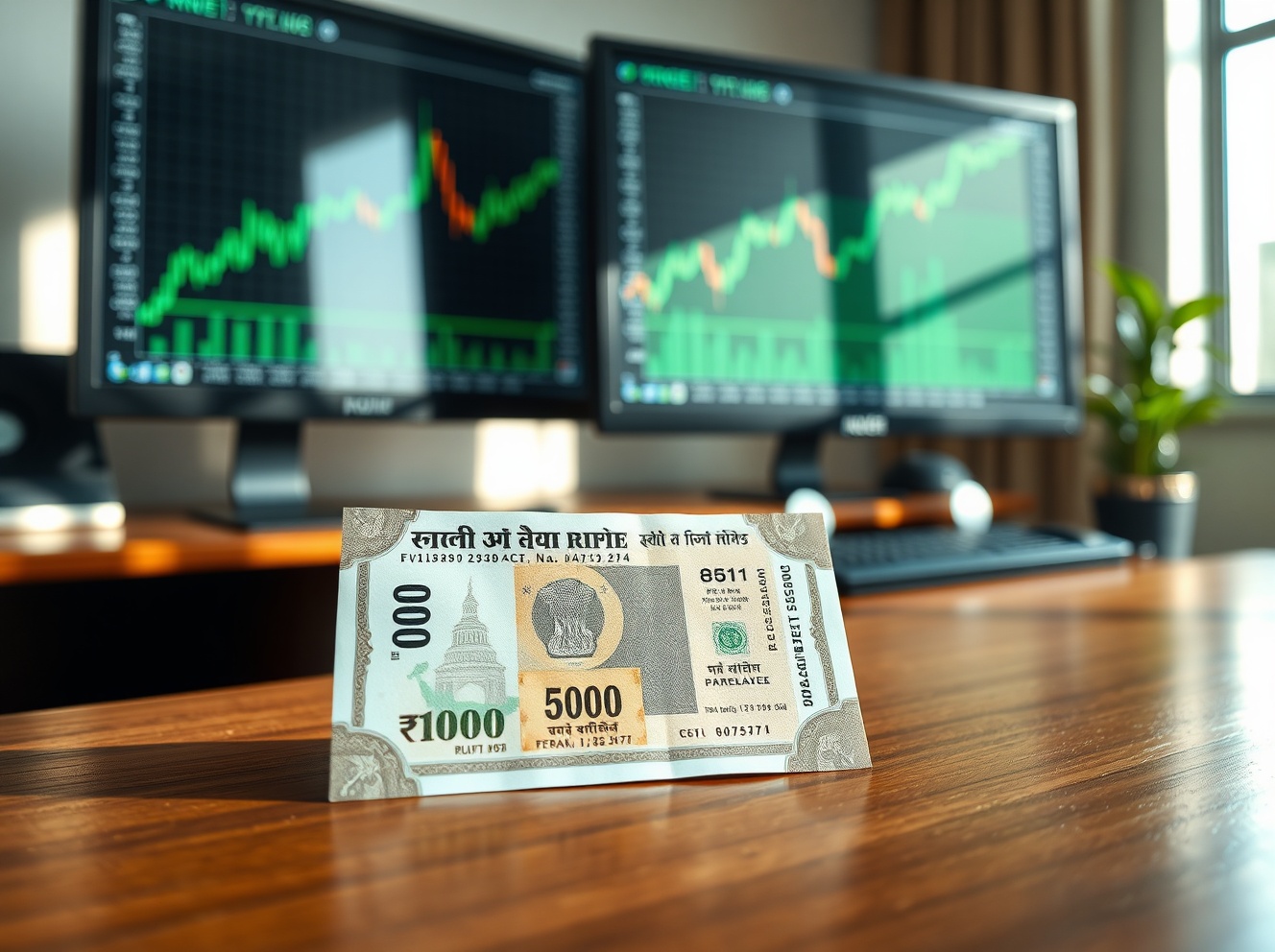 Indian Rupee Opens Higher as Oil Prices Extend Decline