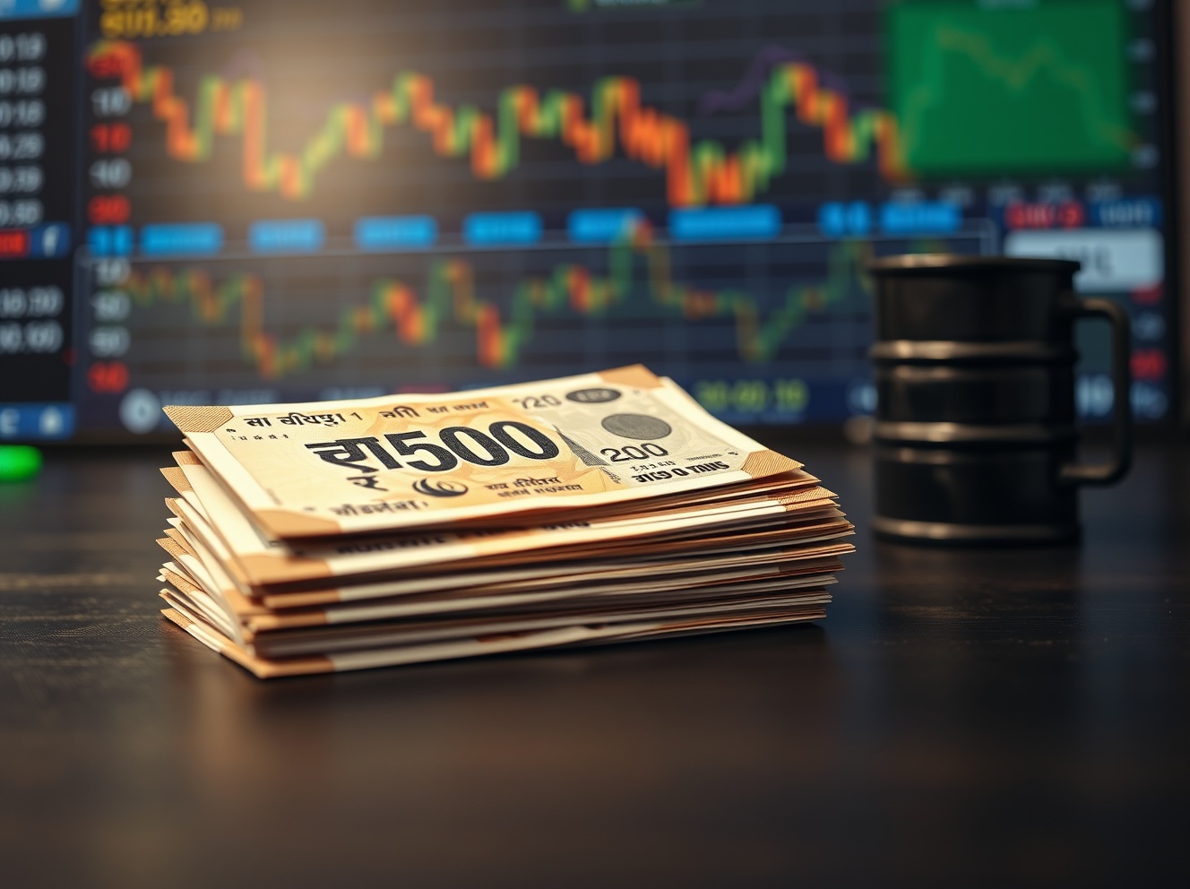 Indian Rupee Stays Near All-Time Lows as Elevated Crude Oil Prices Add Pressure