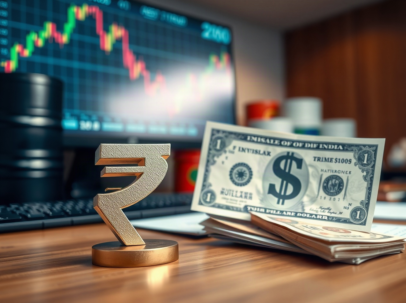 Indian Rupee: Elevated Oil Prices Keep INR Lagging Against US Dollar – OCBC