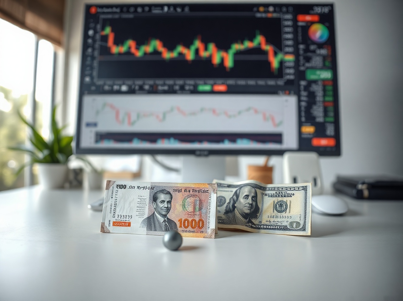 Indian Rupee Opens Marginally Lower as US Dollar Holds Firm