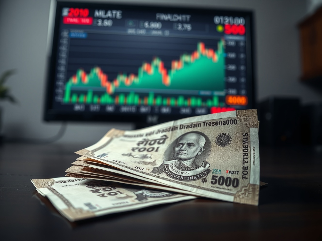 Indian Rupee Under Pressure as Oil Prices Rise; FIIs Return as Net Buyers