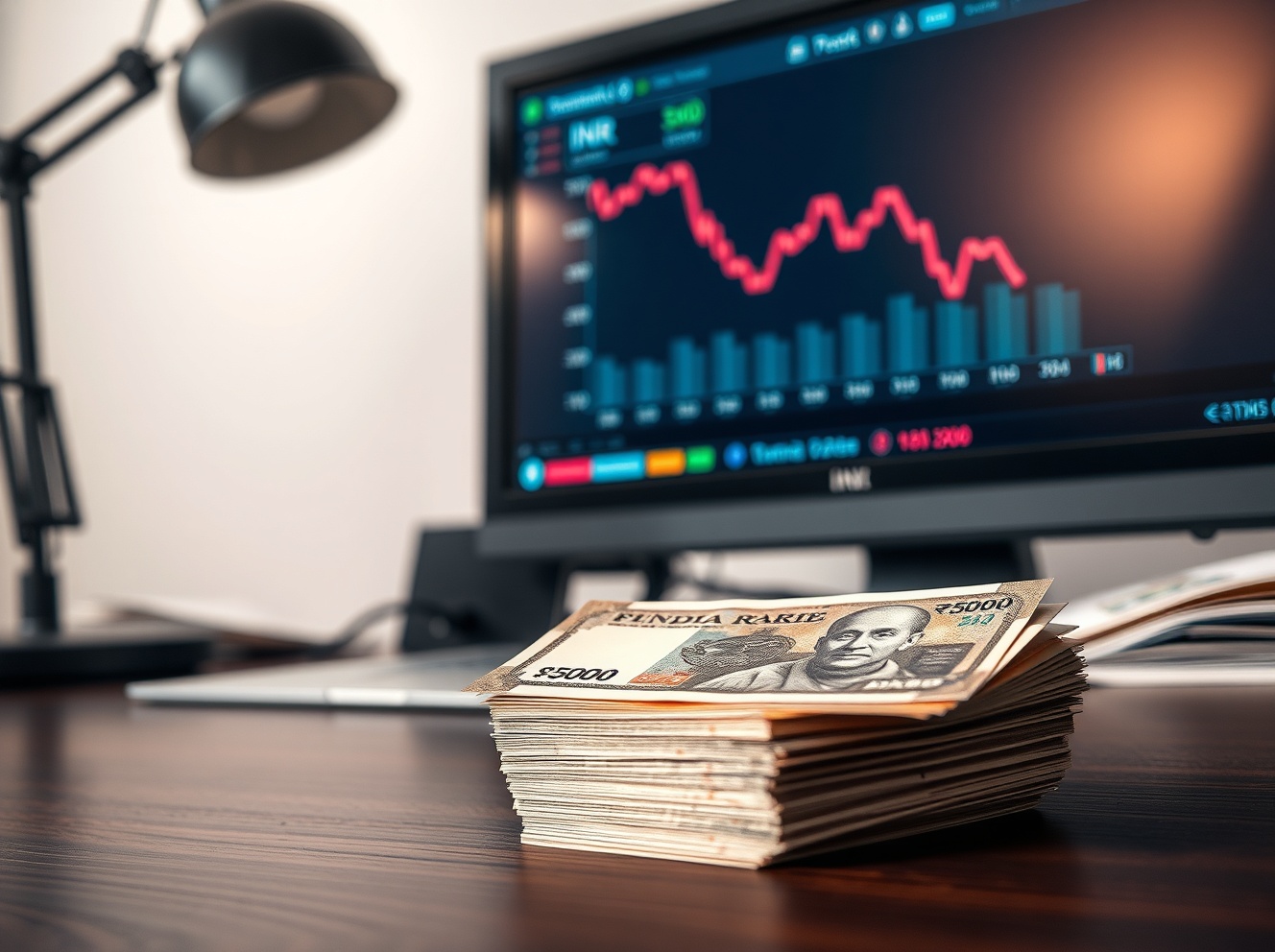 Indian Rupee Under Pressure as Oil Costs and Trade Risks Mount: Commerzbank