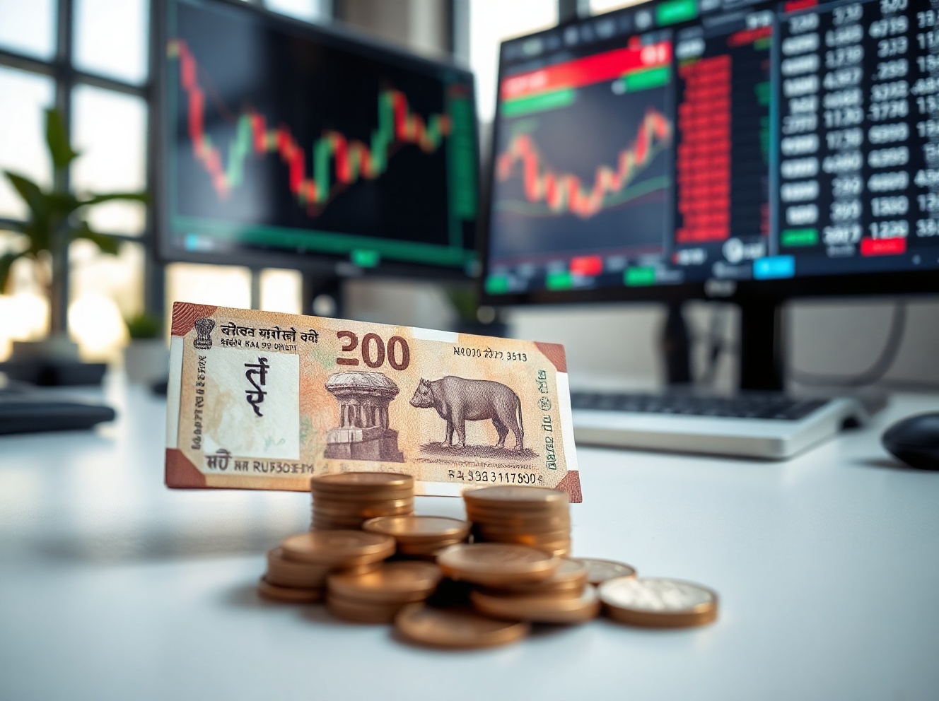 Indian Rupee: RBI Support Offsets Wider Trade Gap, Says Societe Generale