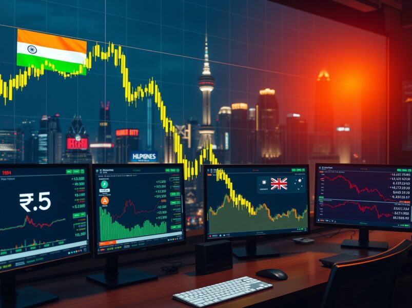 Asia FX Crisis: Indian Rupee Plunges to Record 90/Dollar Low While Aussie Dollar Surges on GDP Shock