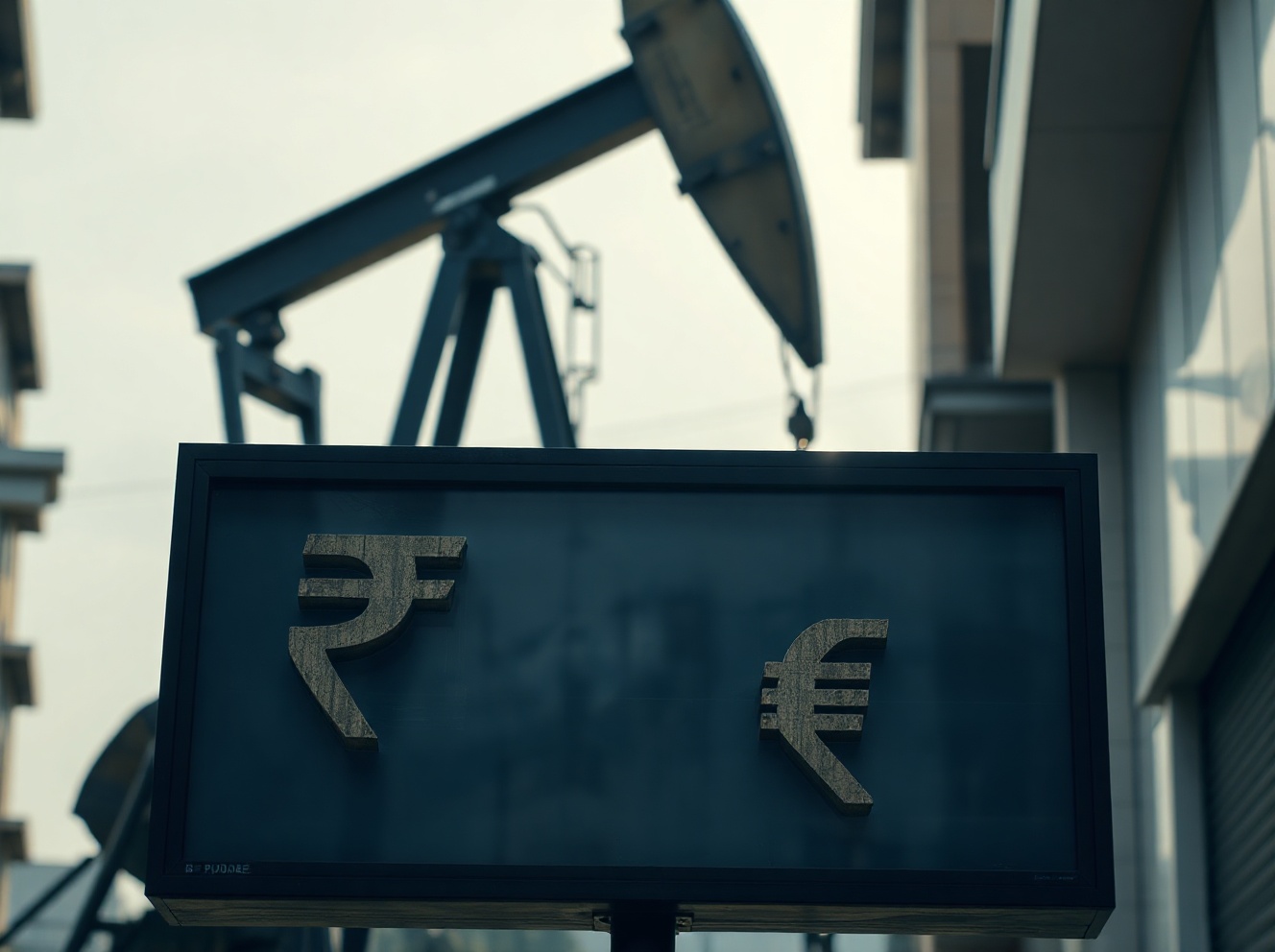Indian Rupee Under Selling Pressure as Crude Oil Prices Recover